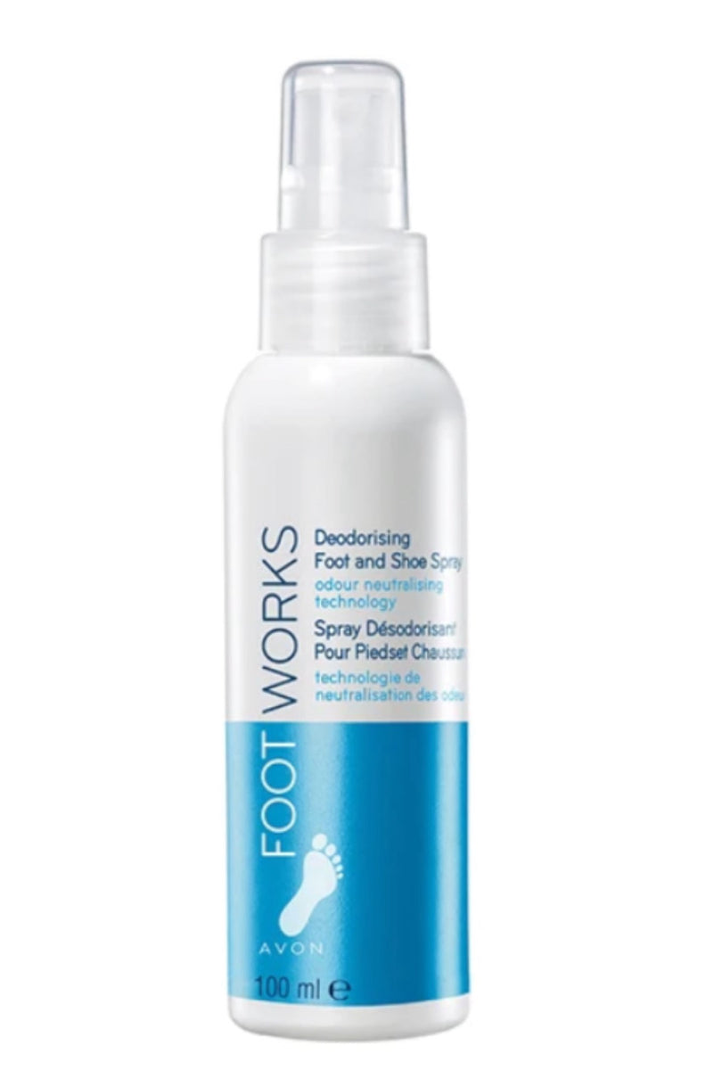 Foot Works Deodorising Foot and Shoe Spray 100ml – MakeupBeauty Box💄