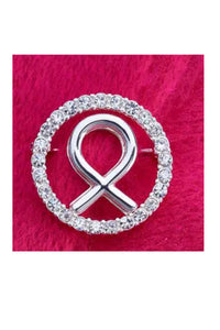 Avon Breast Cancer Sparkle Pin