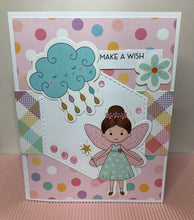 Load image into Gallery viewer, Make a Wish Fairy Handmade Card
