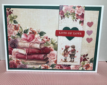 Load image into Gallery viewer, You &amp; Me Dimensional Handmade Card &amp; Encelope