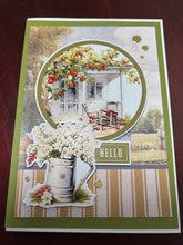 Load image into Gallery viewer, Hello Dimensional Handmade Card &amp; Envelope
