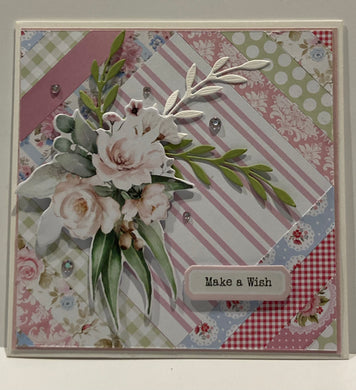Make A Wish Handmade Card💕