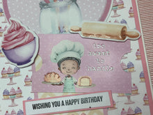 Load image into Gallery viewer, Too Sweet to Handle Birthday Handmade Card