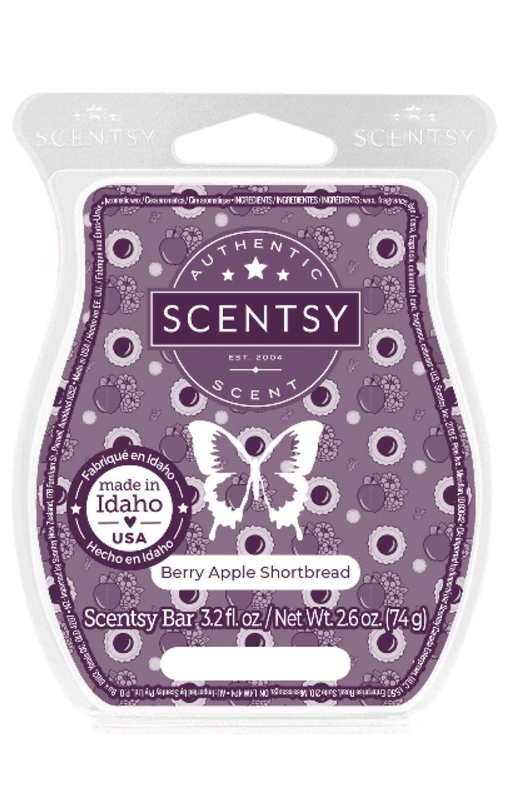 Berry Apple Shortbread Scentsy Bar💕