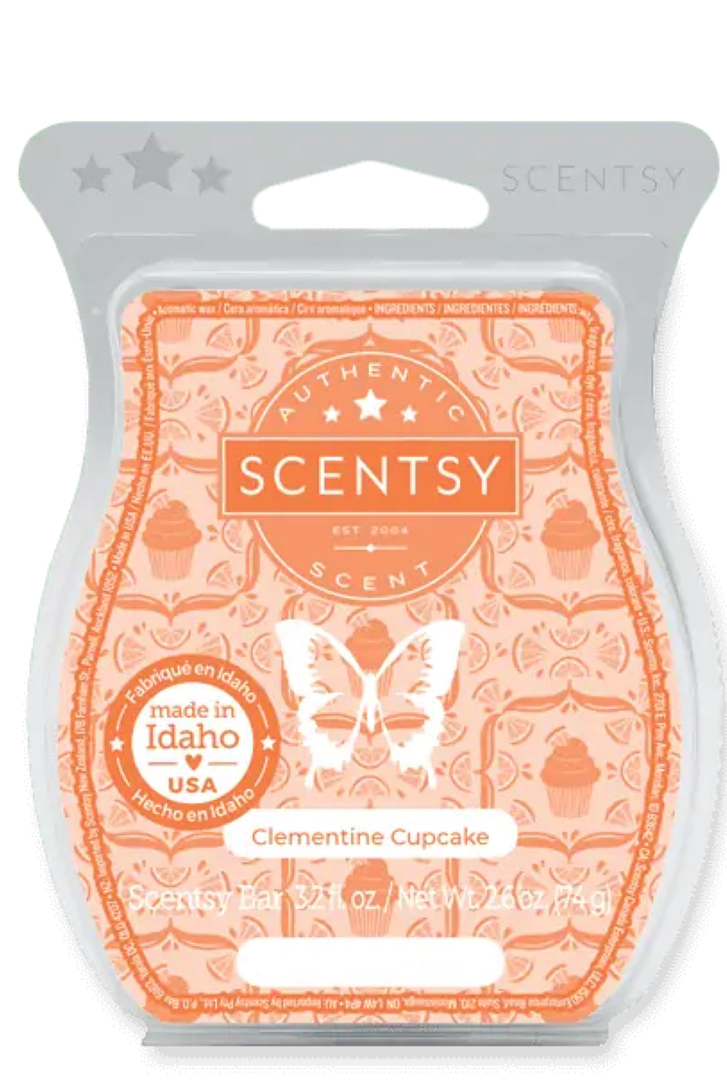 Clementine Cupcake Scentsy Bar💕