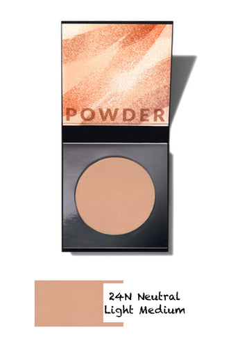 Ultra Match Pressed Powder 24N  Light Medium