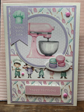 Load image into Gallery viewer, Baked with Love Happy Birthday Handmade Card