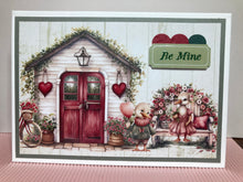 Load image into Gallery viewer, Be Mine Love Handmade Card