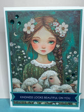 Load image into Gallery viewer, Kindness Looks Beautiful on You Handmade Card