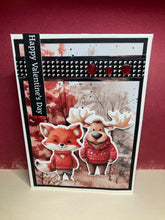Load image into Gallery viewer, Happy Valentine’s Day Handmade Card &amp; Envelope