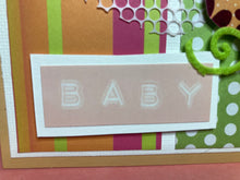 Load image into Gallery viewer, Baby Girl Handmade Card