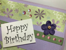 Load image into Gallery viewer, Happy Birthday Handmade Card