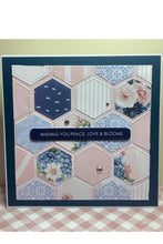 Load image into Gallery viewer, Wishing You Peace, Love &amp; Blooms Handmade Card