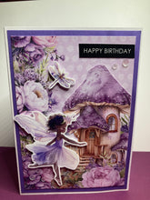 Load image into Gallery viewer, Happy Birthday Dimensional Handmade Card &amp; Envelope