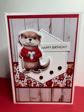 Load image into Gallery viewer, Happy Birthday Day Handmade Card &amp; Envelope