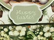 Load image into Gallery viewer, Happy Easter Dimensional  Handmade Card &amp; Envelope