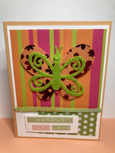 Load image into Gallery viewer, Bundle of Love Dimensional Baby Handmade Card &amp; Envelope