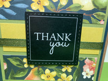 Load image into Gallery viewer, Thankyou Dimensional Handmade Card &amp; Envelope