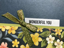 Load image into Gallery viewer, Wonderful You Dimensional Handmade Card &amp; Envelope