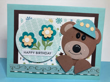 Load image into Gallery viewer, Happy Birthday Dimensional Handmade Card &amp; Envelope
