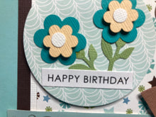 Load image into Gallery viewer, Happy Birthday Dimensional Handmade Card &amp; Envelope