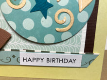 Load image into Gallery viewer, Happy Birthday Dimensional Handmade Card &amp; Envelope