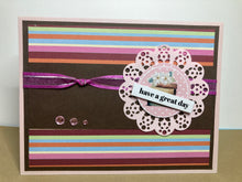 Load image into Gallery viewer, Have a Great Day Dimensional Handmade Card &amp; Envelope