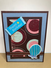 Load image into Gallery viewer, Happy Birthday Dimensional Handmade Card &amp; Envelope