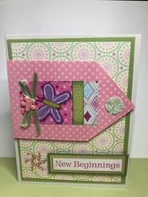 Load image into Gallery viewer, New Beginnings  Handmade Card &amp; Envelope