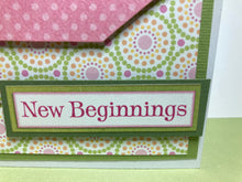 Load image into Gallery viewer, New Beginnings  Handmade Card &amp; Envelope