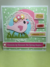 Load image into Gallery viewer, Blossom by Blossom the Spring Begins Dimensional Handmade Card &amp; Envelope