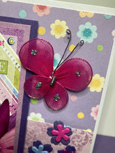 Load image into Gallery viewer, Springtime in My Heart Dimensional Handmade Card &amp; Envelope