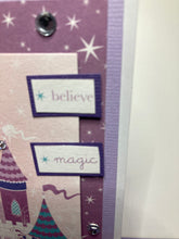 Load image into Gallery viewer, Dreams Believe Wish Magic Dimensional Handmade Card &amp; Envelope