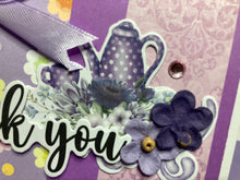 Load image into Gallery viewer, Thank You Dimensional Handmade Card &amp; Envelope