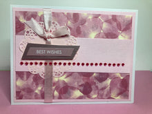 Load image into Gallery viewer, Best Wishes Dimensional Handmade Card &amp; Envelope