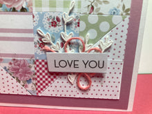 Load image into Gallery viewer, Love You Dimensional Handmade Card &amp; Envelope
