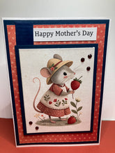 Load image into Gallery viewer, Happy Mother’s Day Dimensional Handmade Card &amp; Envelope