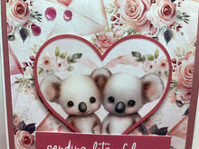 Load image into Gallery viewer, Sending Lots of Hugs Dimensional Handmade Card &amp; Envelope
