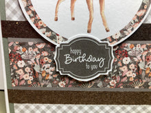 Load image into Gallery viewer, Happy Birthday to You Dimensional Handmade Card &amp; Envelope