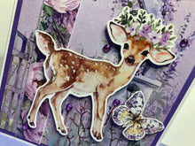 Load image into Gallery viewer, New Baby Dimensional Handmade Card &amp; Envelope