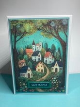 Load image into Gallery viewer, Safe Travels Dimensional Handmade Card &amp; Envelope