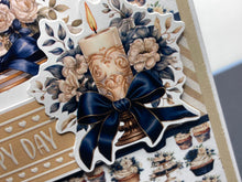 Load image into Gallery viewer, Happy Day Dimensional Handmade Card &amp; Envelope