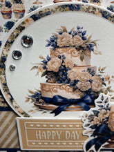 Load image into Gallery viewer, Happy Day Dimensional Handmade Card &amp; Envelope