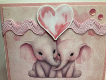 Load image into Gallery viewer, I Love You A Ton Dimensional Handmade Card &amp; Envelope