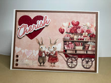 Load image into Gallery viewer, Cherish Dimensional Handmade Card &amp; Envelope