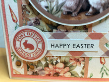 Load image into Gallery viewer, Happy Easter Dimensional  Handmade Card &amp; Envelope