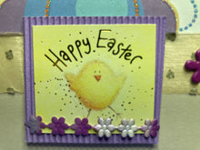 Load image into Gallery viewer, Happy Easter Dimensional  Handmade Card &amp; Envelope