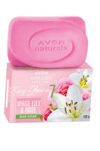 white lily avon Avon Naturals White Lily & Rose Bar Soap 120g – MakeupBeauty Box💄