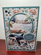 Load image into Gallery viewer, Happy Birthday Handmade Dimensional Card &amp; Envelope