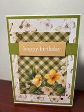 Load image into Gallery viewer, Happy Birthday Handmade Dimensional Card &amp; Envelope